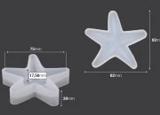 Silikonski kalup u obliku zvezde-dimenzije_slike
