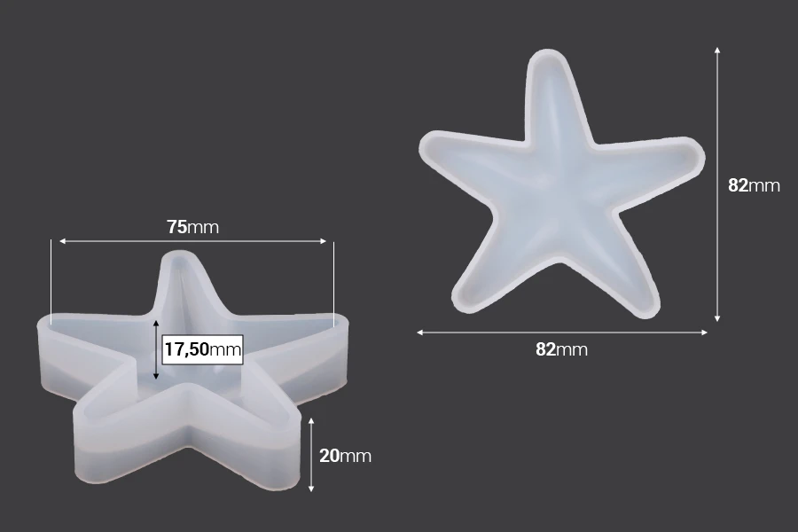 Silikonski kalup u obliku zvezde-dimenzije_slike