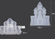 Silikonski kalup u obliku zamka-dimenzije_slike