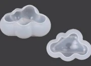 Silikonski kalup u obliku 3D oblaka 90x40,8 mm