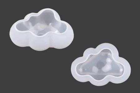 Silikonski kalup u obliku 3D oblaka 67x31,5 mm-1