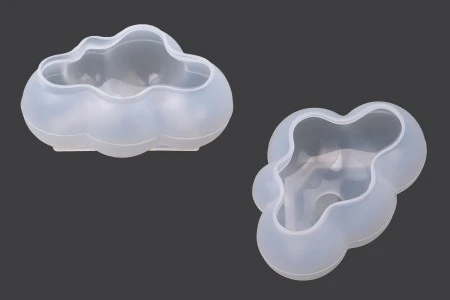 Silikonski kalup u obliku 3D oblaka 48x23 mm-1