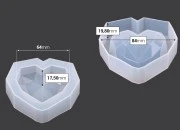 Silikonski kalup u obliku geometrijskog srca 88x87 mm-dimenzije_slike