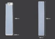 Silikonski kalup za Obeleživač stranice knjige 192x33 mm Silikonski kalup za Obeleživač stranice knjige 192x33 mm