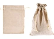 Pamučne torbice 160x225mm bež boje - 50 kom Pamučne torbice 160x225mm bež boje - 50 kom