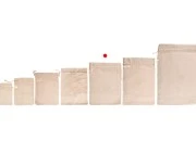 Pamučne torbice 160x225mm bež boje - 50 kom Pamučne torbice 160x225mm bež boje - 50 kom