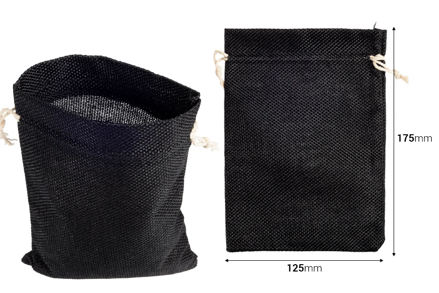 Lanene vrećice 125x175mm u više boja sa trakom - 50 kom Lanene vrećice 125x175mm u više boja sa trakom - 50 kom