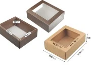 Kartonska kutija za pakovanje 170x130x52 mm na izvlačenje sa prozorom - 12 kom-dimenzije_slike