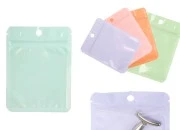 Plastične kesice 90x120 mm u više boja, sa zip zatvaranjem, providnom prednjom stranom i mogućnošću termo zatvaranja – 100 kom Plastične kesice 90x120 mm u više boja, sa zip zatvaranjem, providnom prednjom stranom i mogućnošću termo zatvaranja – 100 kom