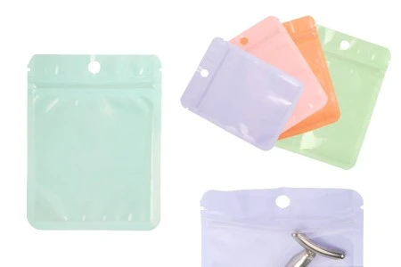 Plastične kesice 90x120 mm u više boja, sa zip zatvaranjem, providnom prednjom stranom i mogućnošću termo zatvaranja – 100 kom-1