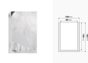 Aluminijumske kesice 100x150 mm sa mogućnošću termo zatvaranja – 100 kom