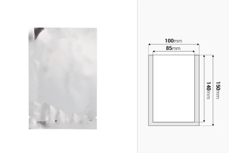 Aluminijumske kesice 100x150 mm sa mogućnošću termo zatvaranja – 100 kom-2