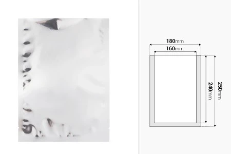 Aluminijumske kesice 180x250 mm sa mogućnošću termo zatvaranja – 100 kom-2