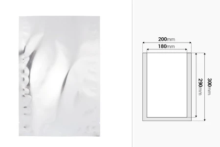 Aluminijumske kesice 200x300 mm sa mogućnošću termo zatvaranja – 100 kom-2