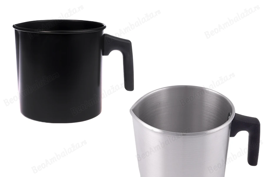Aluminijumski bokal 1800mL u crnoj ili srebrnoj boji sa drškom-slika_proizvoda