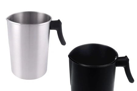 Aluminijumski bokal 3000mL u crnoj ili srebrnoj boji sa drškom-1