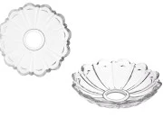 Dekorativna staklena ploča 110x26 mm sa rupom u sredini (26 mm) za sveće i lustere-slika_proizvoda