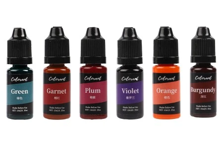 Set od 18 tečnih boja 10mL za vosak-4