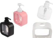 Plastična bočica 300mL sa pumpicom za kozmetiku ili proizvode za čišćenje, različitih boja Plastična bočica 300mL sa pumpicom za kozmetiku ili proizvode za čišćenje, različitih boja