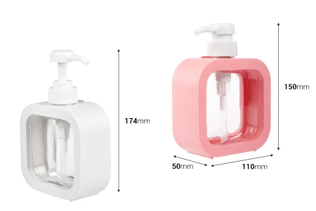 Plastična bočica 300mL sa pumpicom za kozmetiku ili proizvode za čišćenje, različitih boja-2
