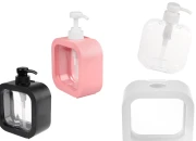 Plastična bočica 500mL sa pumpicom za kozmetiku ili proizvode za čišćenje, različitih boja Plastična bočica 500mL sa pumpicom za kozmetiku ili proizvode za čišćenje, različitih boja