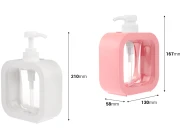 Plastična bočica 500mL sa pumpicom za kozmetiku ili proizvode za čišćenje, različitih boja Plastična bočica 500mL sa pumpicom za kozmetiku ili proizvode za čišćenje, različitih boja