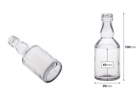 Staklena flašica 50mL (PP18)*-2