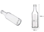 Staklena flašica 50mL Osta (PP 18) * Staklena flašica 50mL Osta (PP 18) *