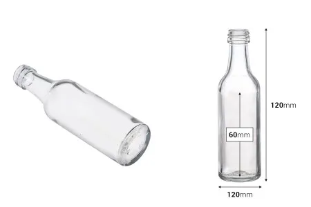 Staklena flašica 50mL Osta (PP 18) *-2