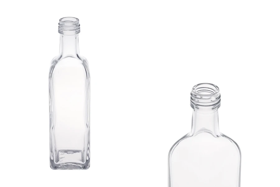 Staklena četvrtasta flašica za ulje 60mL, Marasca* (PP 18)-slika_proizvoda