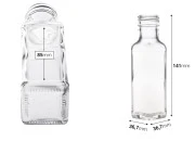 Staklena flaša 100mL Marasca* PP 31.5x24-dimenzije_slike