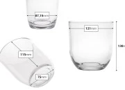 Staklena providna dekorativna posuda 121x130 mm za sveću-dimenzije_slike