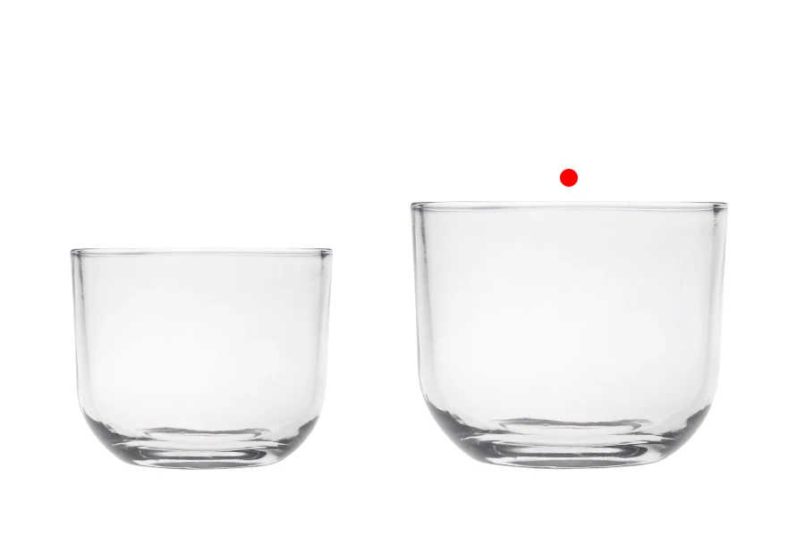 Staklena providna dekorativna posuda 125x103 mm za sveću-grupa_slika