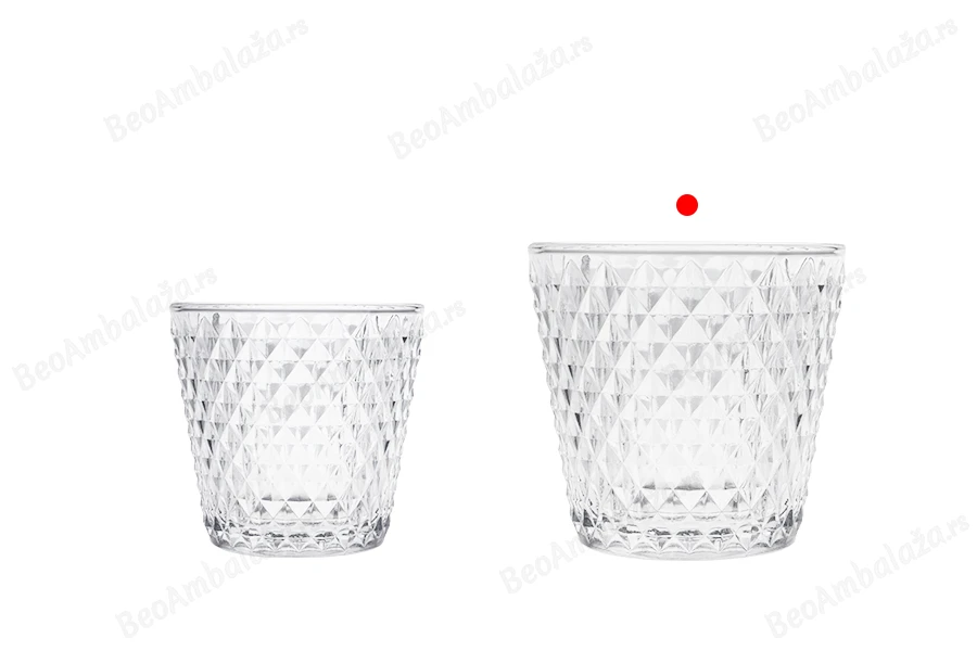 Staklena providna dekorativna posuda - čaša 108/76x115 mm za sveću-grupa_slika