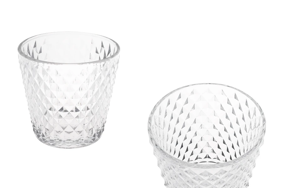 Staklena providna dekorativna posuda - čaša 100/72x97 mm za sveću-slika_proizvoda