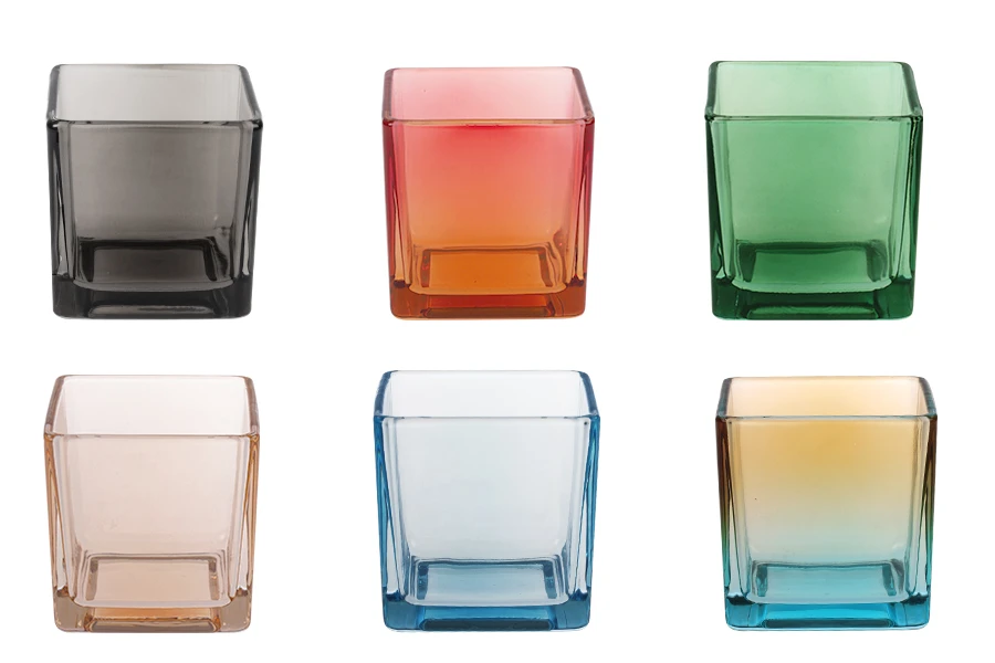 Staklena četvrtasta posuda 60x60 mm u raznim bojama-slika_proizvoda