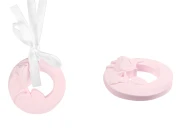 Gipsani osveživač prostora sa dizajnom cveta 70x8 mm sa belom mašnom (sa mirisom)-slika_proizvoda