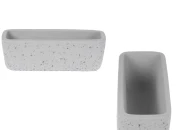 Cementna dekorativna posuda 150x50x50 mm Cementna dekorativna posuda 150x50x50 mm