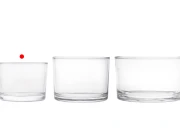 Staklena cilindrična posuda 190 mL (80x60 mm) Staklena cilindrična posuda 190 mL (80x60 mm)
