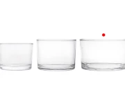 Staklena cilindrična posuda 750 mL (128x78 mm)