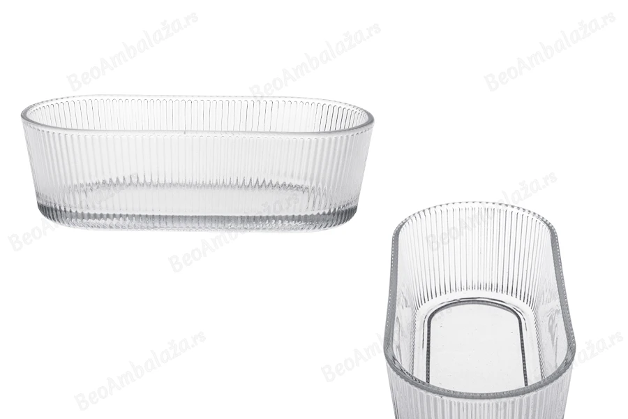 Providna ovalna staklena činija 50x167x75 mm-slika_proizvoda
