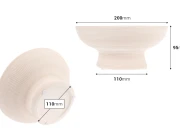Keramička posuda 200x95 mm za sveće Keramička posuda 200x95 mm za sveće