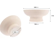 Keramička posuda 240x110 mm za sveće Keramička posuda 240x110 mm za sveće