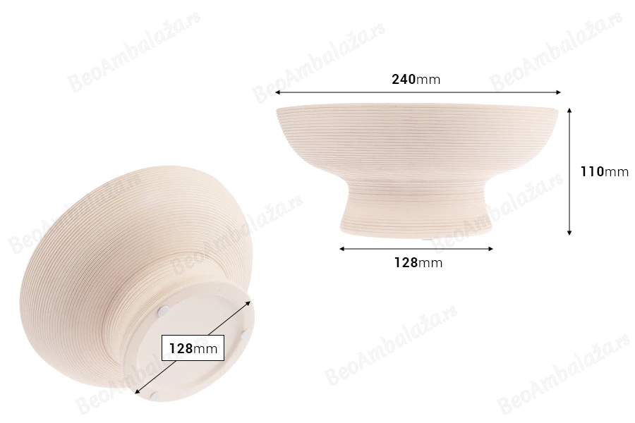 Keramička posuda 240x110 mm za sveće-dimenzije_slike