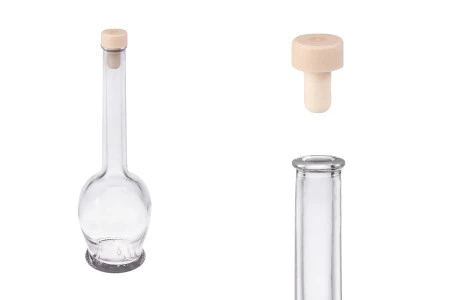 Okrugla flašica za piće 100mL, sa čepom F11-1
