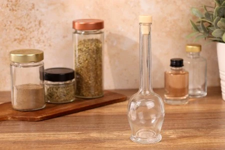 Okrugla flašica za piće 100mL, sa čepom F11-6