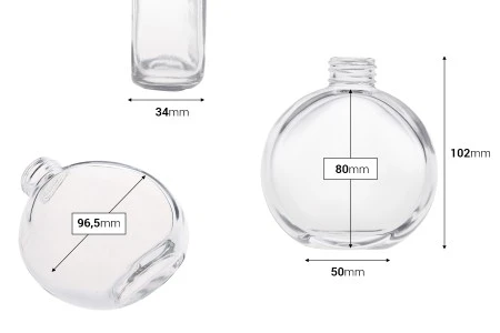 Providna staklena bočica 150mL, pogodna za osveživač prostora-2