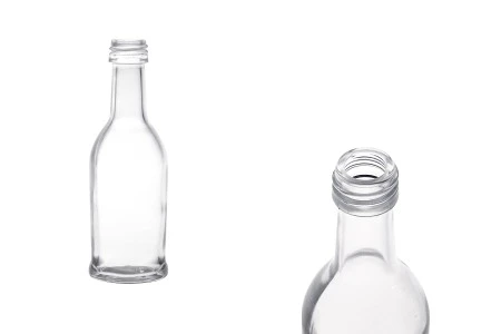 Staklena okrugla flaša 40mL-1