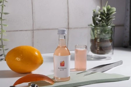 Staklena okrugla flaša 40mL-3