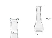 Stakleni čokanj 50mL-dimenzije_slike